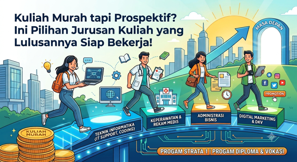 Ini Pilihan Jurusan Kuliah yang Lulusannya Siap Bekerja!